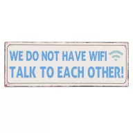 Wandtafel kein Wifi-Chat 