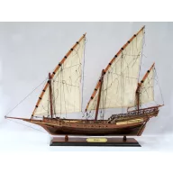 Xebec Segelboot Modell 