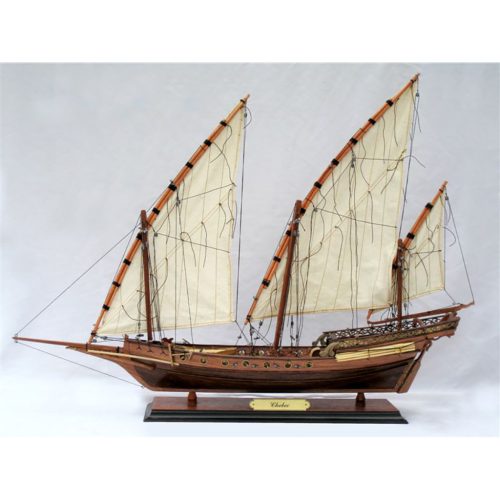 Xebec Segelboot Modell 