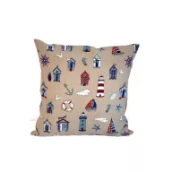 Kinderkissen mit Bootsmuster 