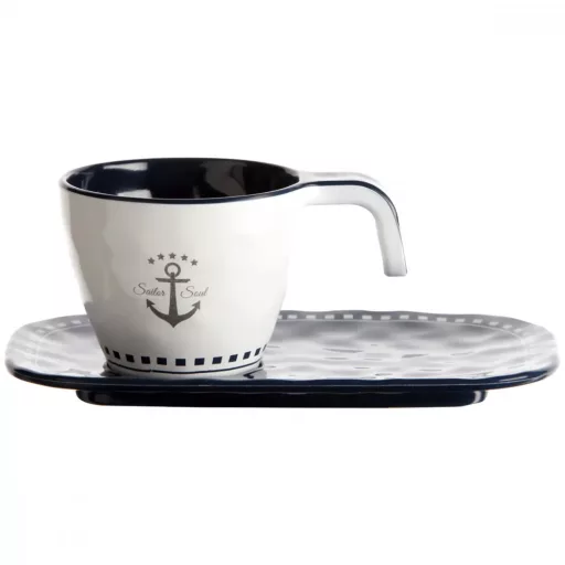 Tassenset mit Kaffee Sailor Soul 6 Personen