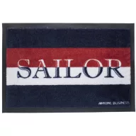 Vinyl-Ausgangsmatte mit Sailor-Aufschrift 