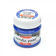 Acrylfarbe mattblau 
