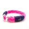 Rosa weißes Segelarmband 