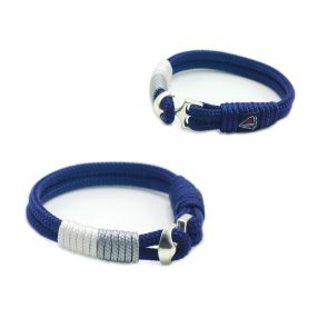 Dunkelblaues Segelarmband 