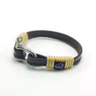 Segelarmband dunkelbraun 