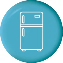 Kühlschrank, Küchenausstattung